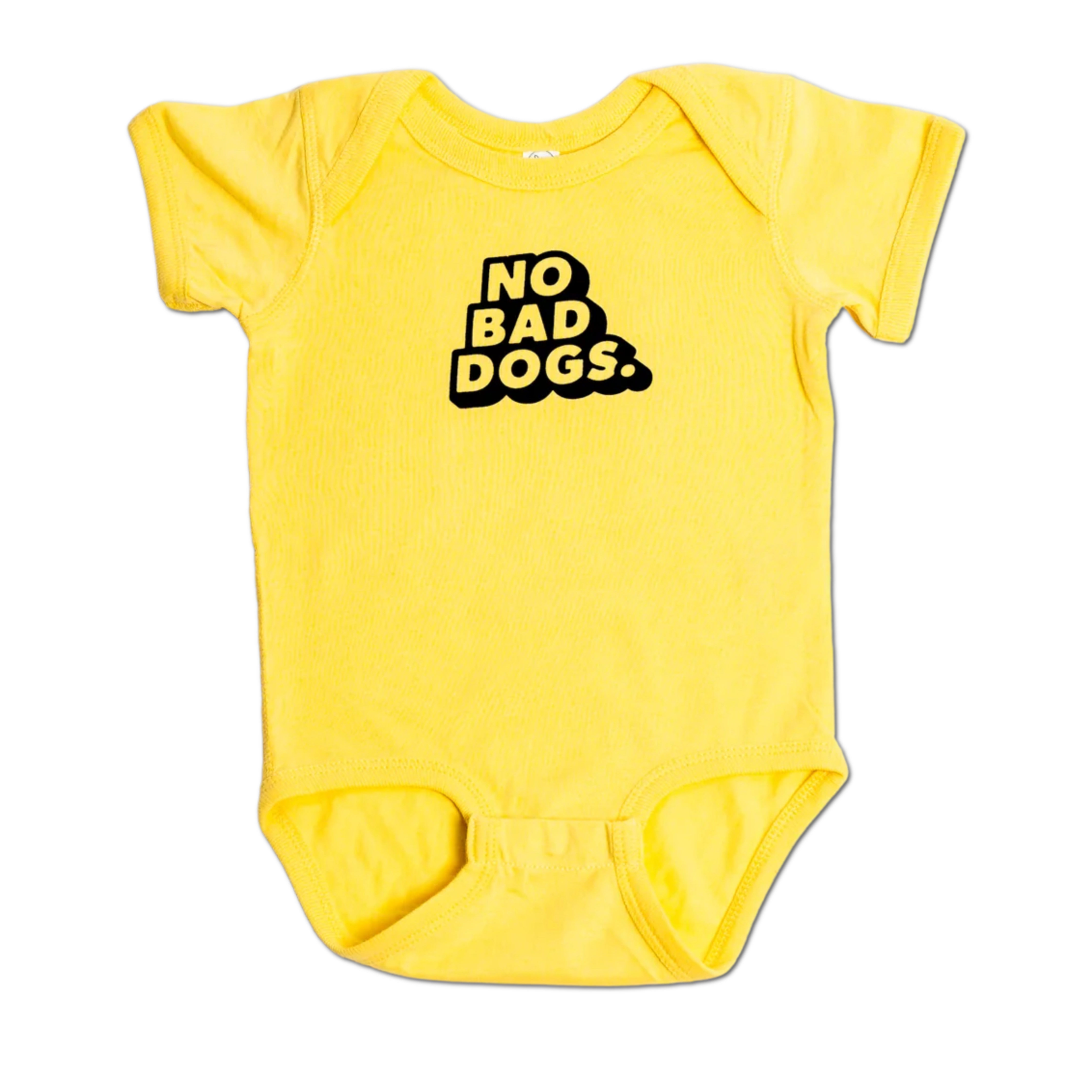 No Bad Dogs Baby Onesie