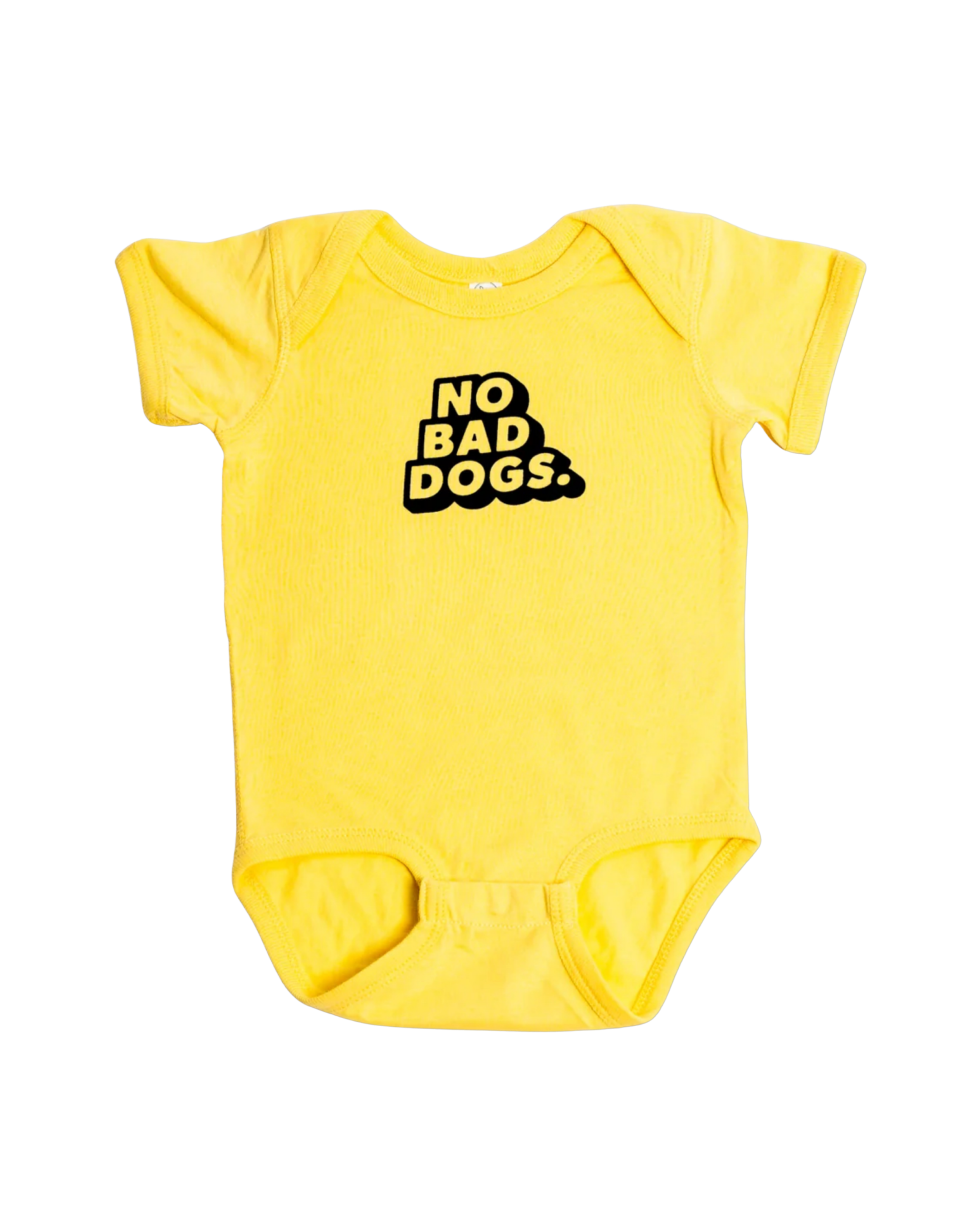 No Bad Dogs Baby Onesie